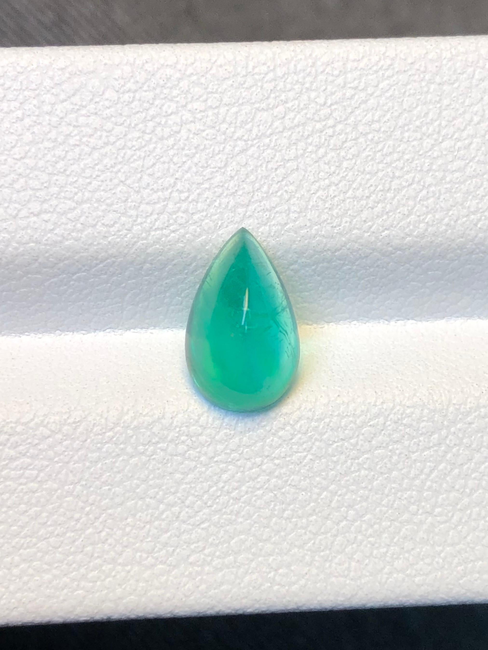 2.18 Karat  Seltener russischer natürlicher Smaragd GUILD Zertifikat Vivid Green Farbe für Damen oder Herren im Angebot