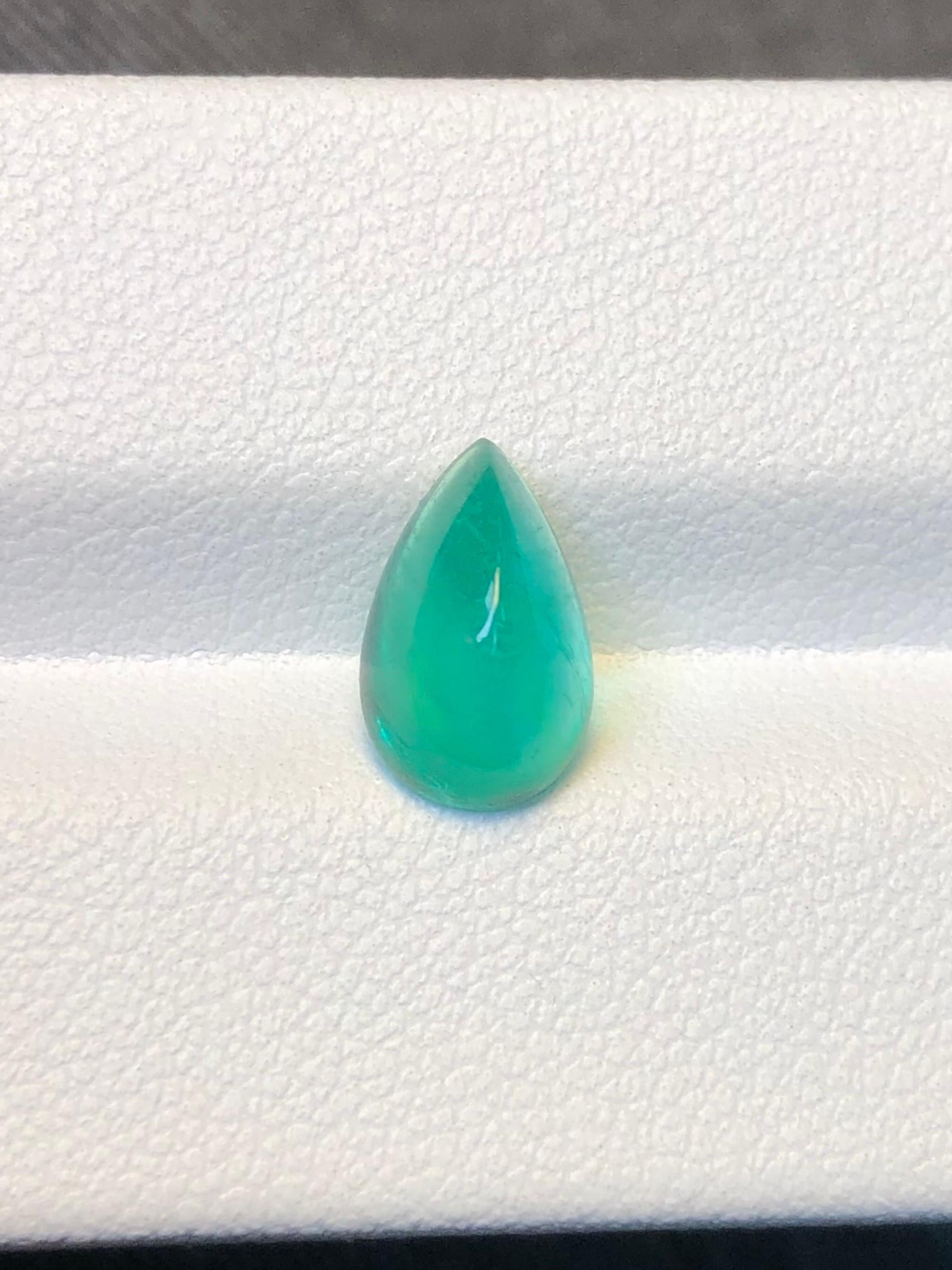 2.18 Karat  Seltener russischer natürlicher Smaragd GUILD Zertifikat Vivid Green Farbe im Angebot 1