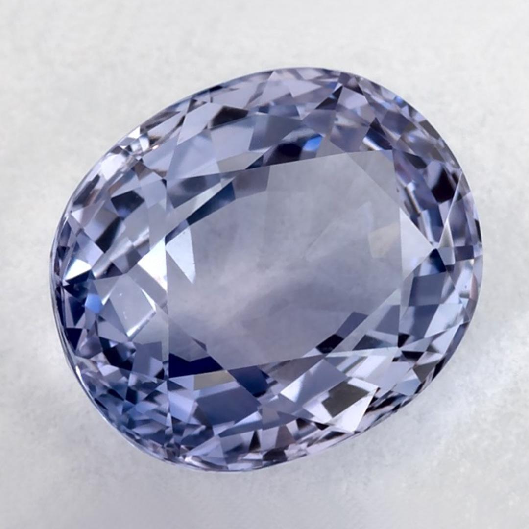 2.18 Karat Blauer Saphir Oval Loser Edelstein (Ovalschliff) im Angebot