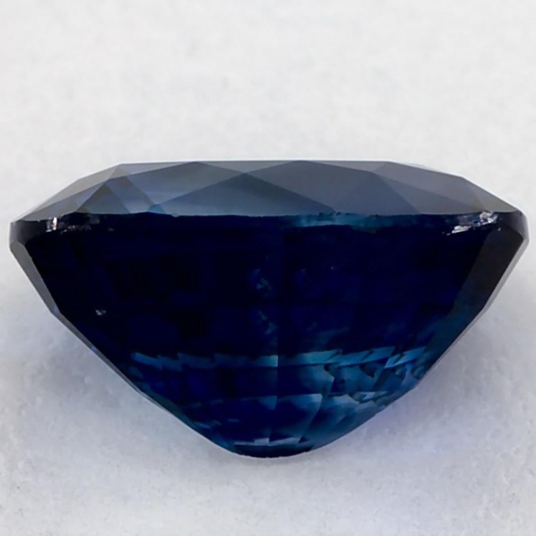 2.18 carati di zaffiro blu ovale sfuso In condizioni Nuovo in vendita a Fort Lee, NJ