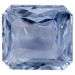 2.18 Ct Blue Sapphire Radiant Certified Loose Gemstone (pierre précieuse en vrac)