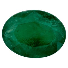 2.18 Ct Emerald Oval Loose Gemstone
