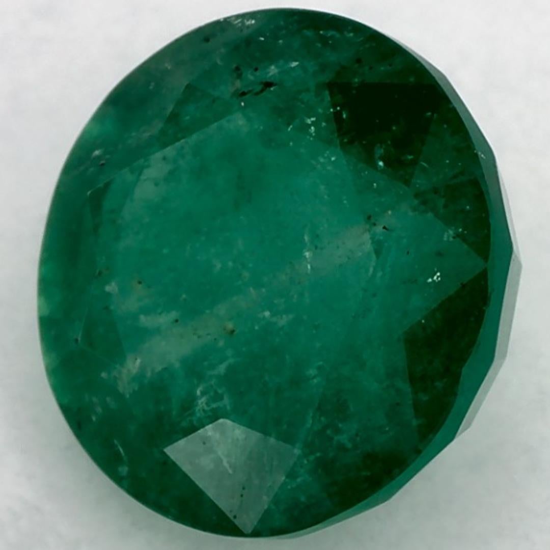 Experience the timeless beauty of this natural emerald, featuring a vibrant green hue with natural character. Perfect for custom engagement rings, elegant pendants, or heirloom-quality jewelry pieces.

🔹 Treatment: Oil (common trade practice)
✨