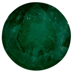 2.18 Ct Emerald Round Loose Gemstone