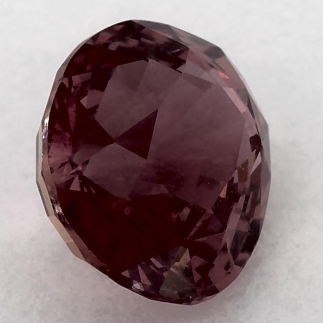 2.18 carati di zaffiro rosa ovale sfuso in vendita 2