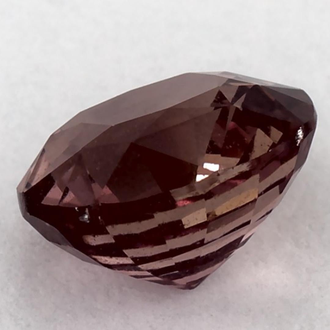 2.18 carati di zaffiro rosa ovale sfuso in vendita 3