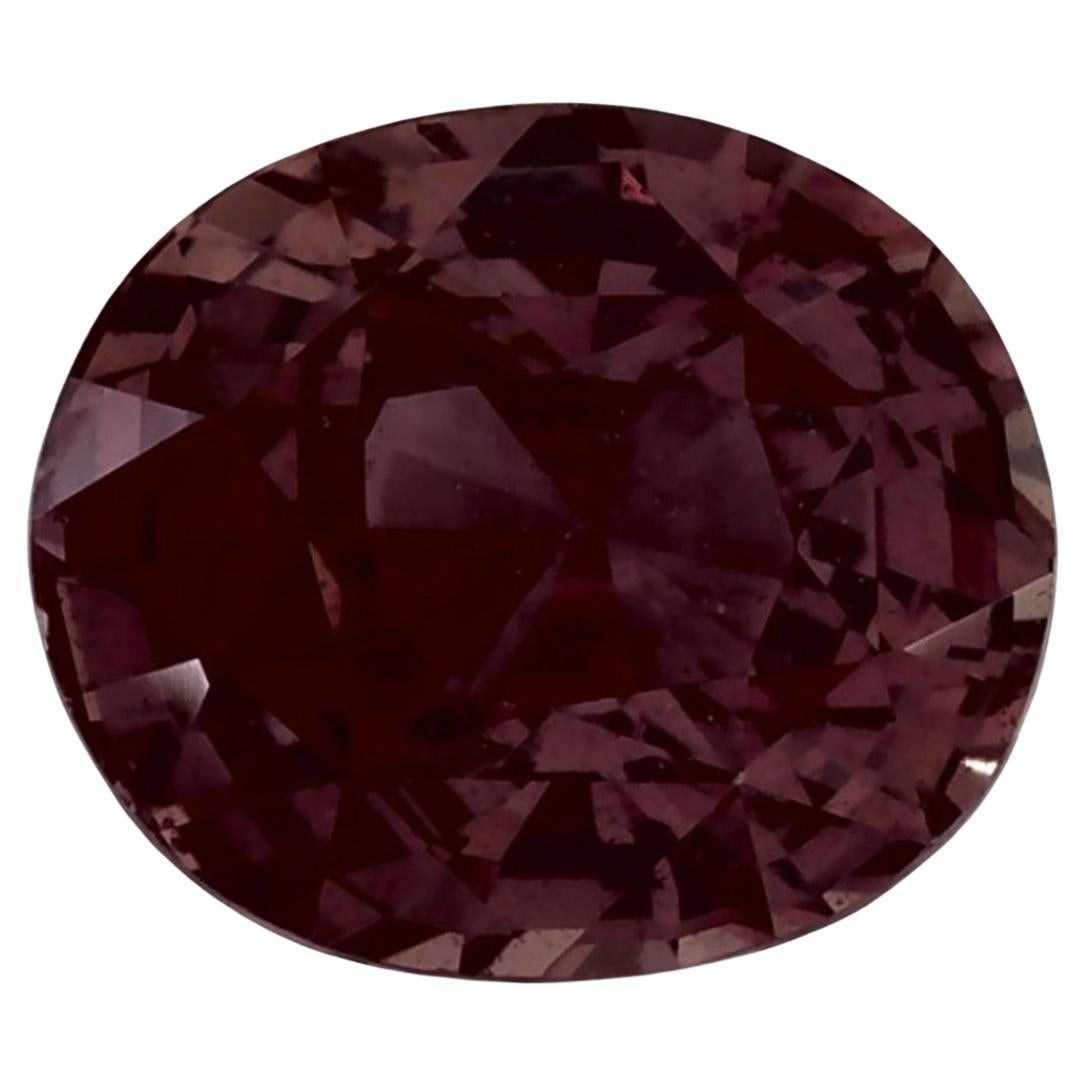 2.18 Ct Pink Sapphire Oval Loose Gemstone (pierre précieuse en vrac)