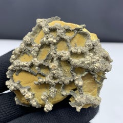 218.47 Gram Attractive Pyrite Specimen From Pakistan