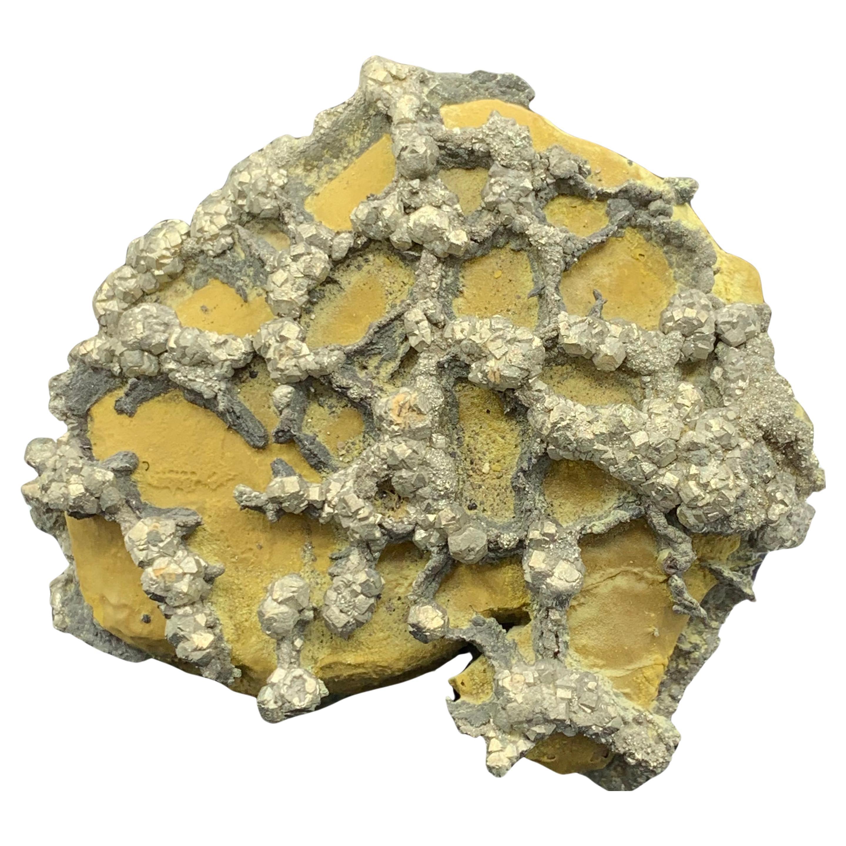Attrayant spécimen de pyrite du Pakistan 218,47 grammes