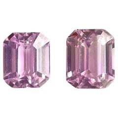 21.89 Carats Pink Kunzite Octagon Natural Cut Stones For Fine Gem Jewellery