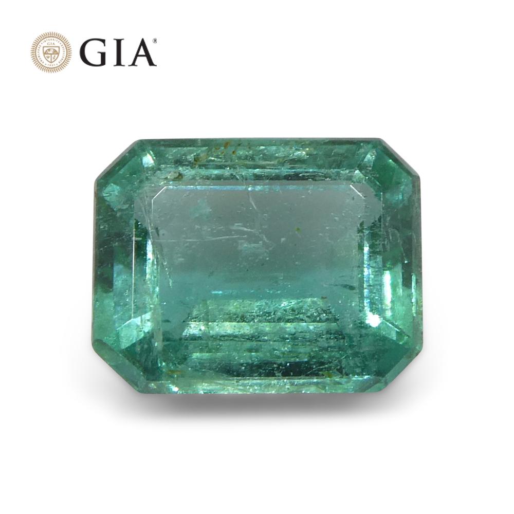 This is a stunning GIA Certified Emerald 


The GIA report reads as follows:

GIA Report Number: 5231154860
Shape: Octagonal
Cutting Style: Step Cut
Cutting Style: Crown: 
Cutting Style: Pavilion: 
Transparency: Transparent
Colour: