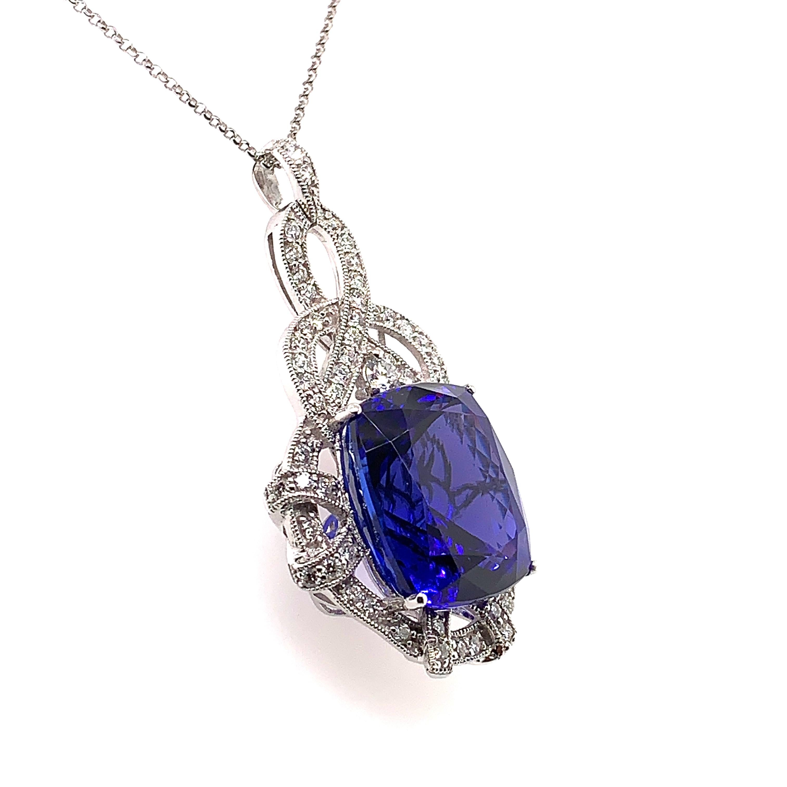 This collection features a selection of the most tantalizing Tanzanites. This enchanting East African gemstone can only be procured from one mine in the foothills of Mount Kilimanjaro, Tanzania. We have accented the rich purple-blue hues of this