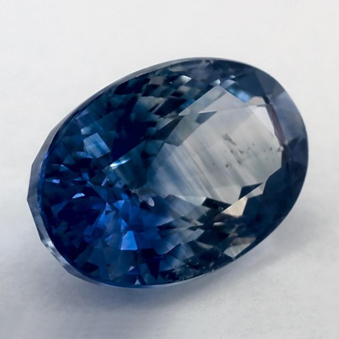 Oval Cut 2.19 Ct Blue Sapphire Oval Loose Gemstone