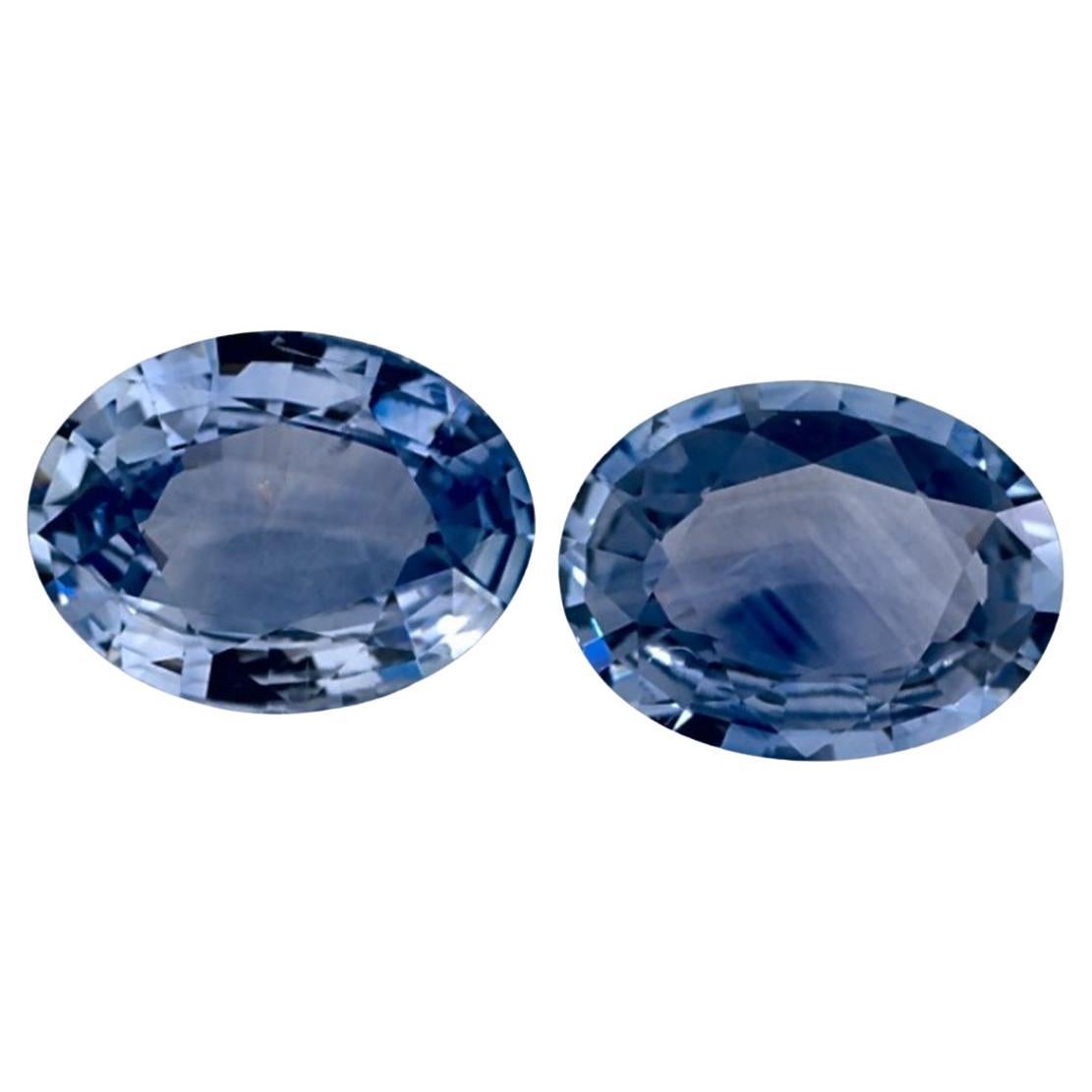 2.19 Ct Blue Sapphire Oval Loose Gemstone