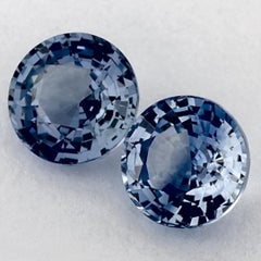 2.19 ct Zafiro Azul Redondo Gema Suelta