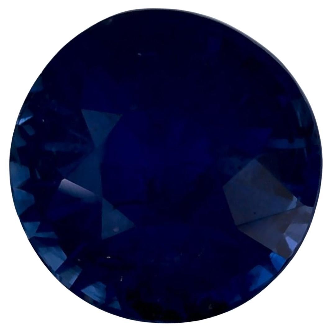 2.19 carati di zaffiro blu rotondo sfuso