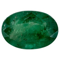 2.19 Ct Emerald Oval Loose Gemstone (pierre précieuse en vrac)