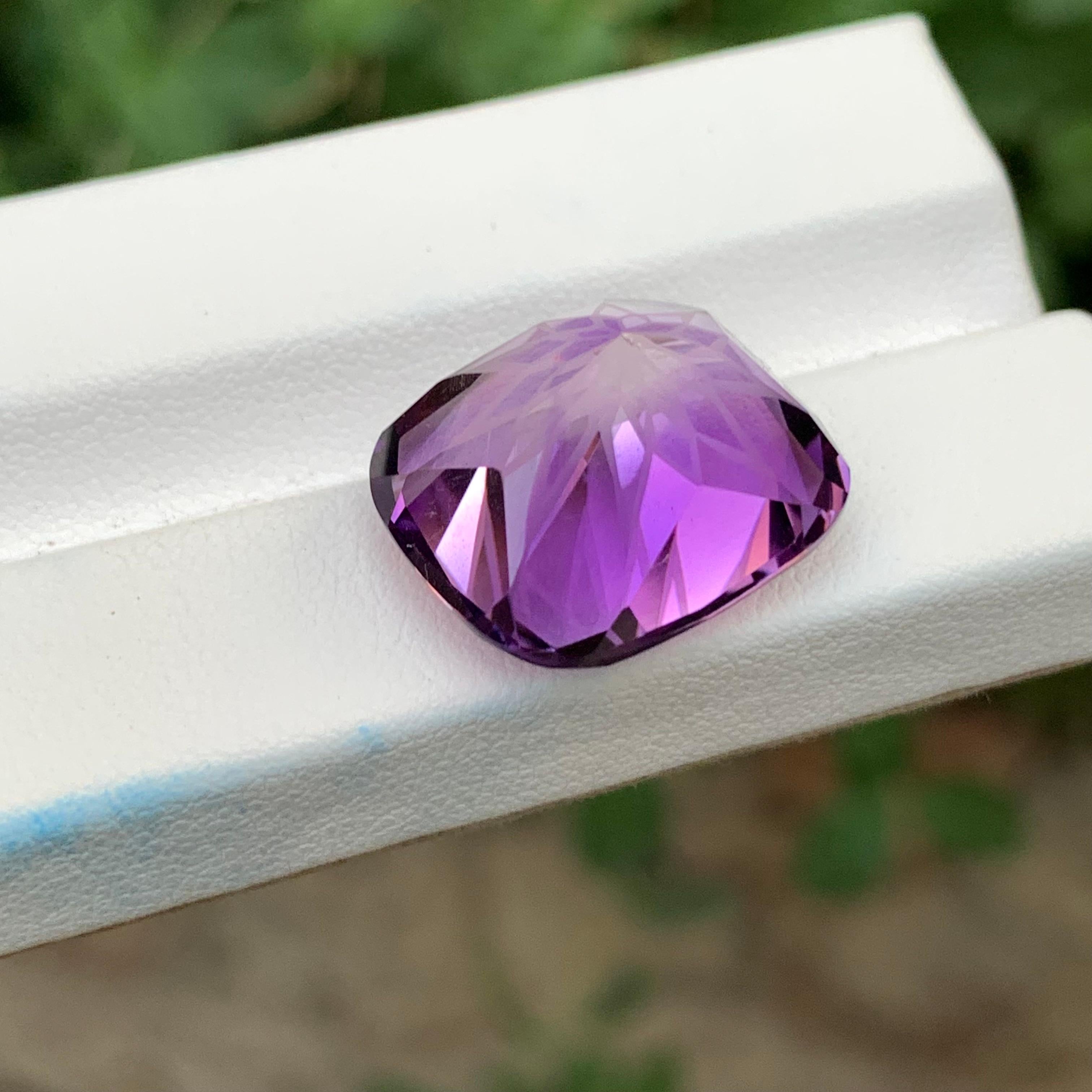 21,90 Quilates Amatista Violeta Suelta Corte Flor Corte cojín en venta