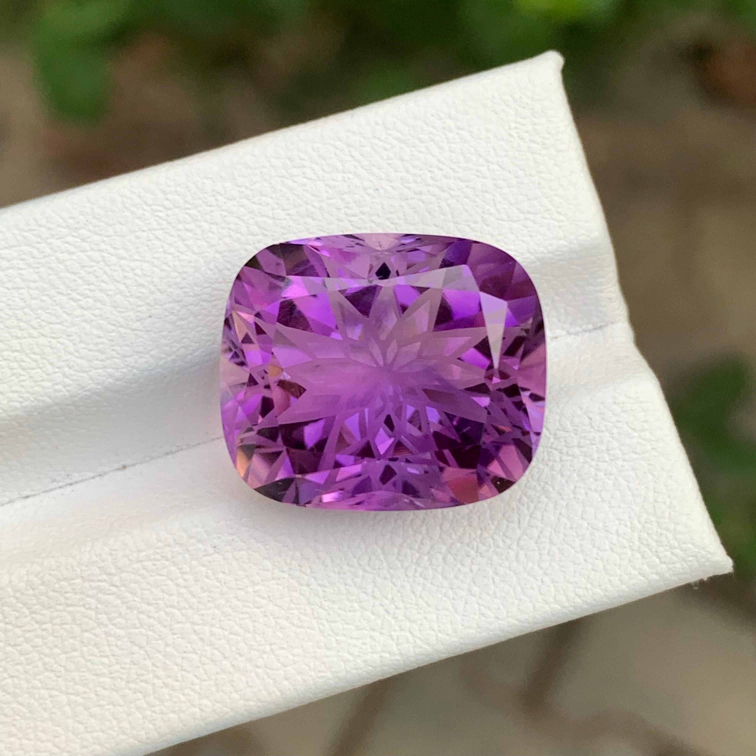21,90 Quilates Amatista Violeta Suelta Corte Flor en venta 1