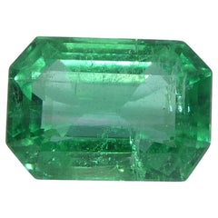 2.19ct Octagonal/Emerald Cut Green Emerald from Zambia