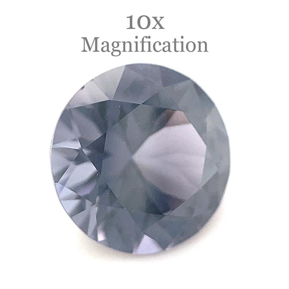 da uomo o donna 2,19ct Spinello viola rotondo dello Sri Lanka non riscaldato in vendita