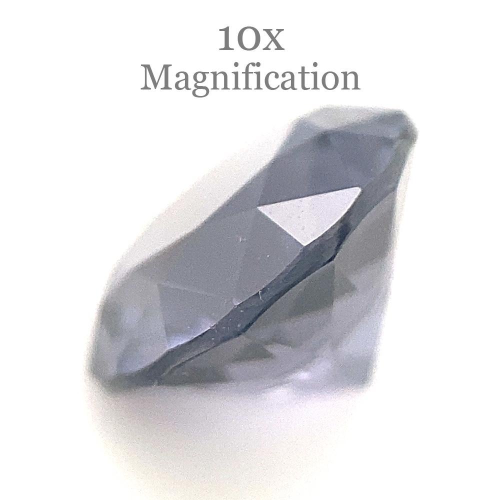 2.19ct Round Violet Spinel from Sri Lanka Unheated For Sale 4