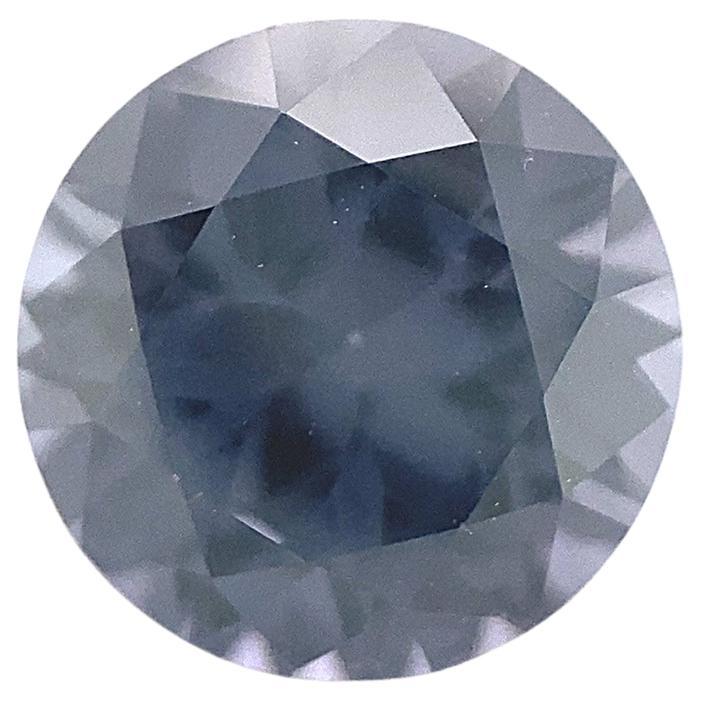 2.19ct Round Violet Spinel from Sri Lanka Unheated For Sale