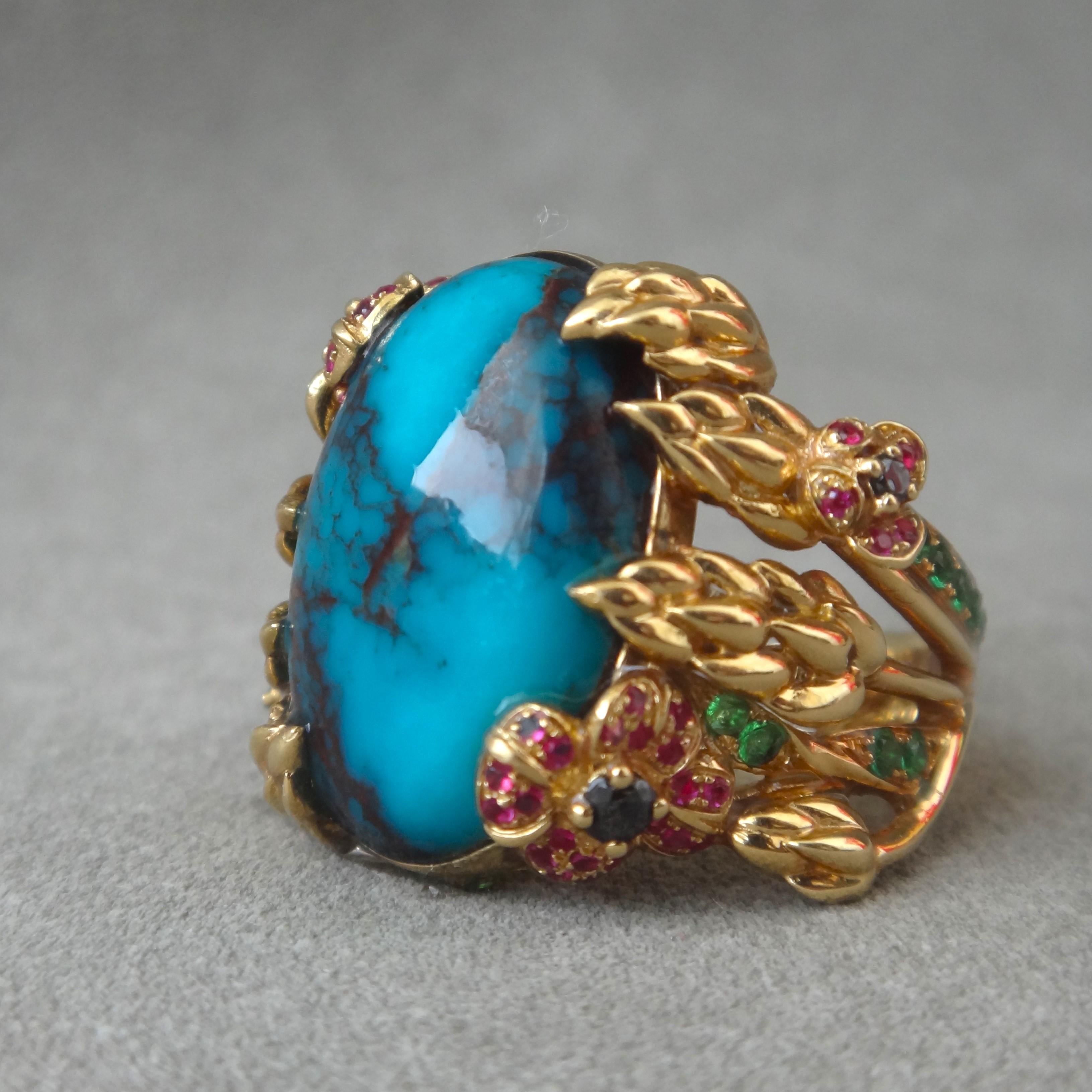 bisbee turquoise ring