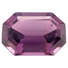 2.1ct Octagonal/Emerald Cut Purple Spinel from Sri Lanka Unheated