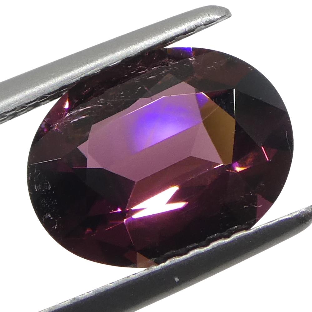 2.1ct Tormalina rosa ovale in vendita 6