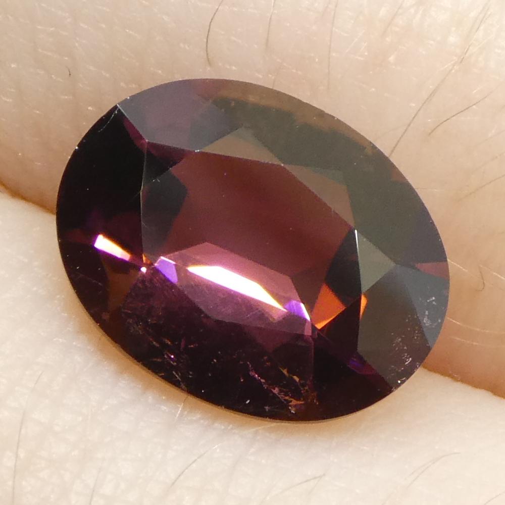 2.1ct Tormalina rosa ovale in vendita 7