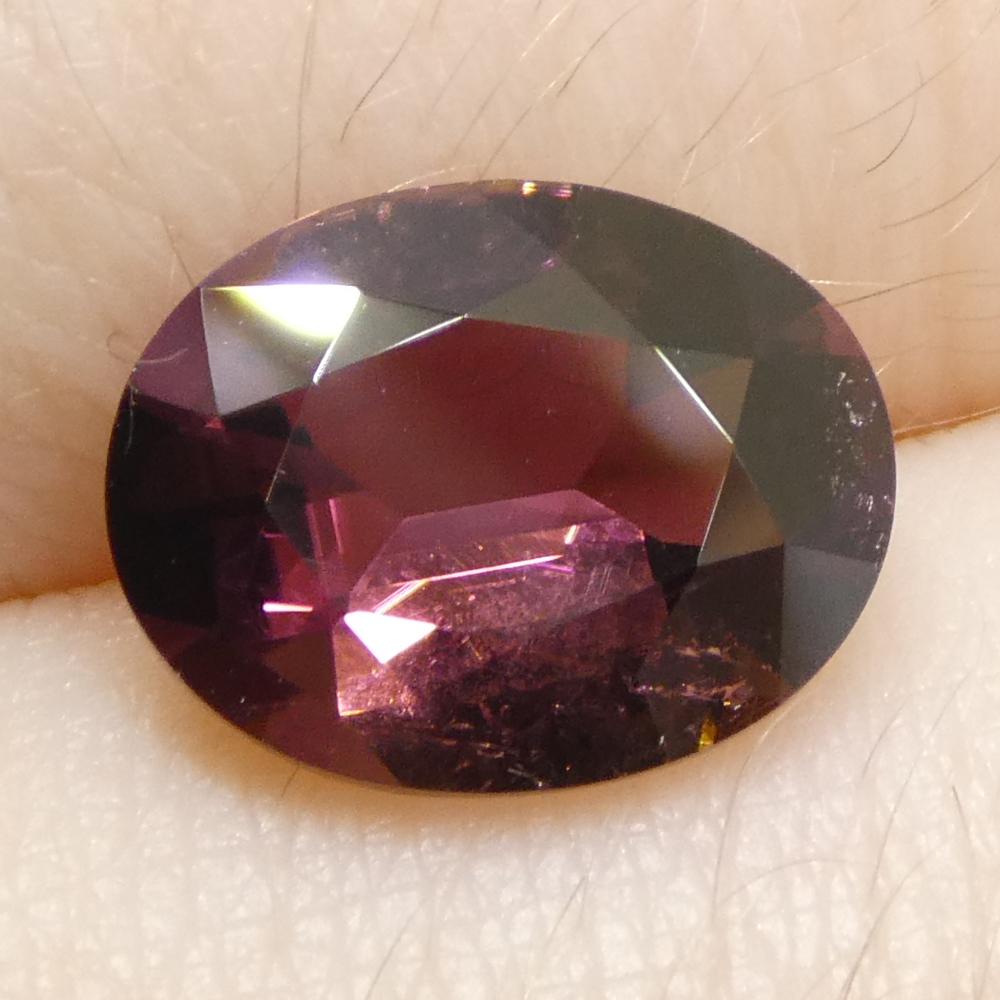 2.1ct Tormalina rosa ovale in vendita 8