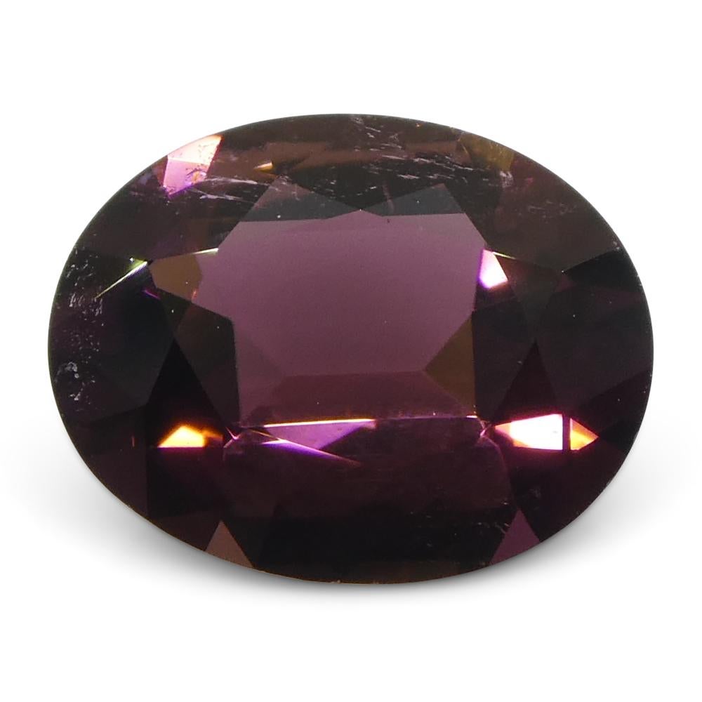 da uomo o donna 2.1ct Tormalina rosa ovale in vendita