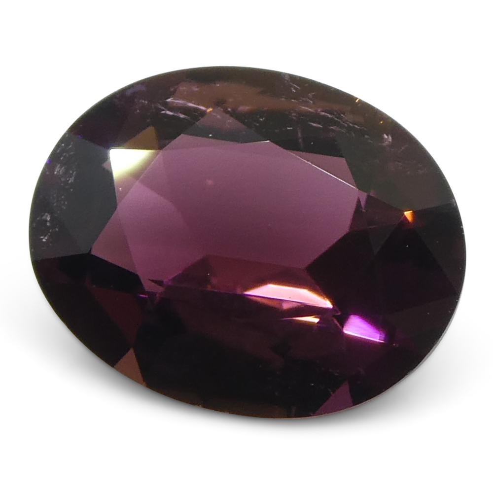 2.1ct Tormalina rosa ovale in vendita 2