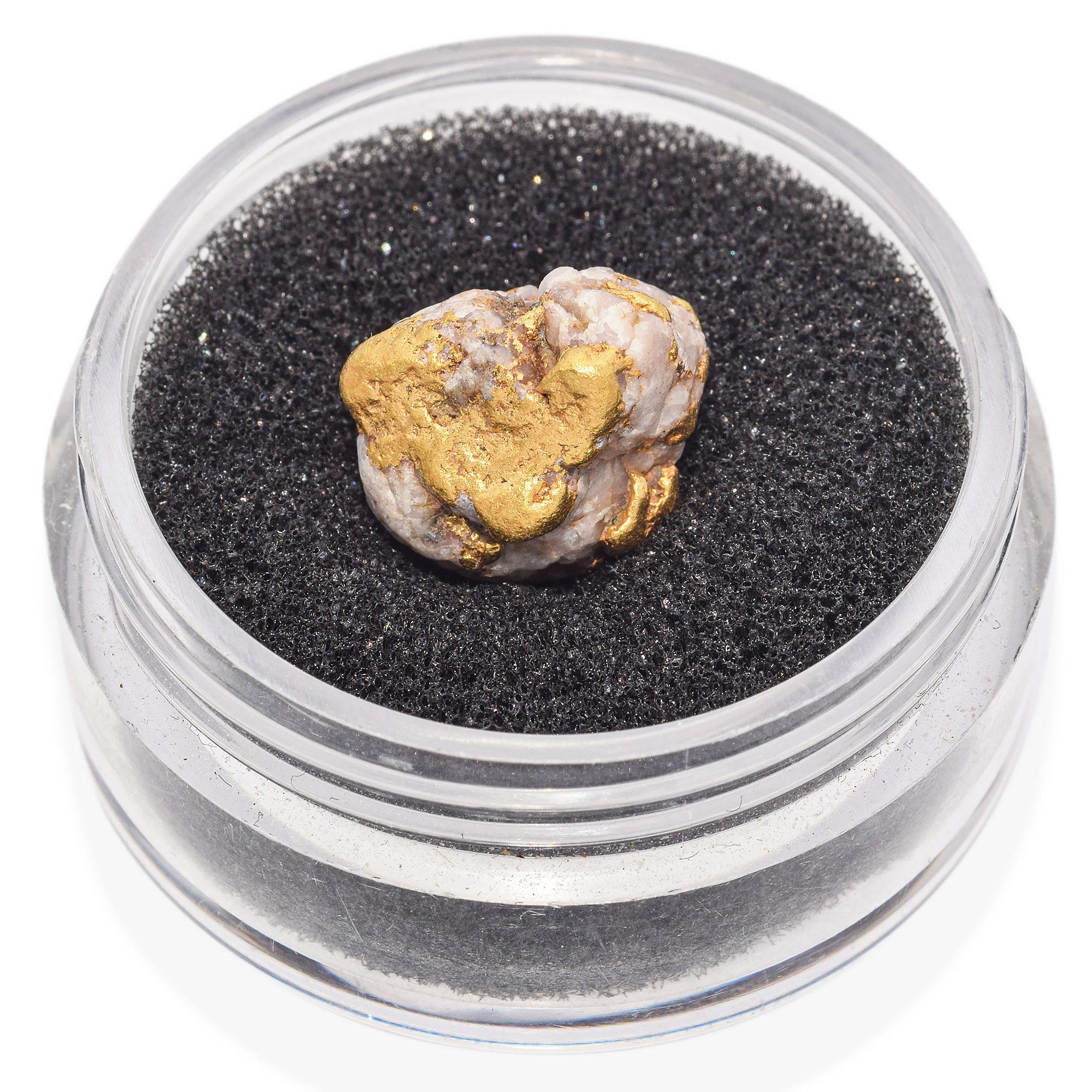 21 Karat natürliches Gold Nugget-Exemplar 4,8 Gramm Damen
