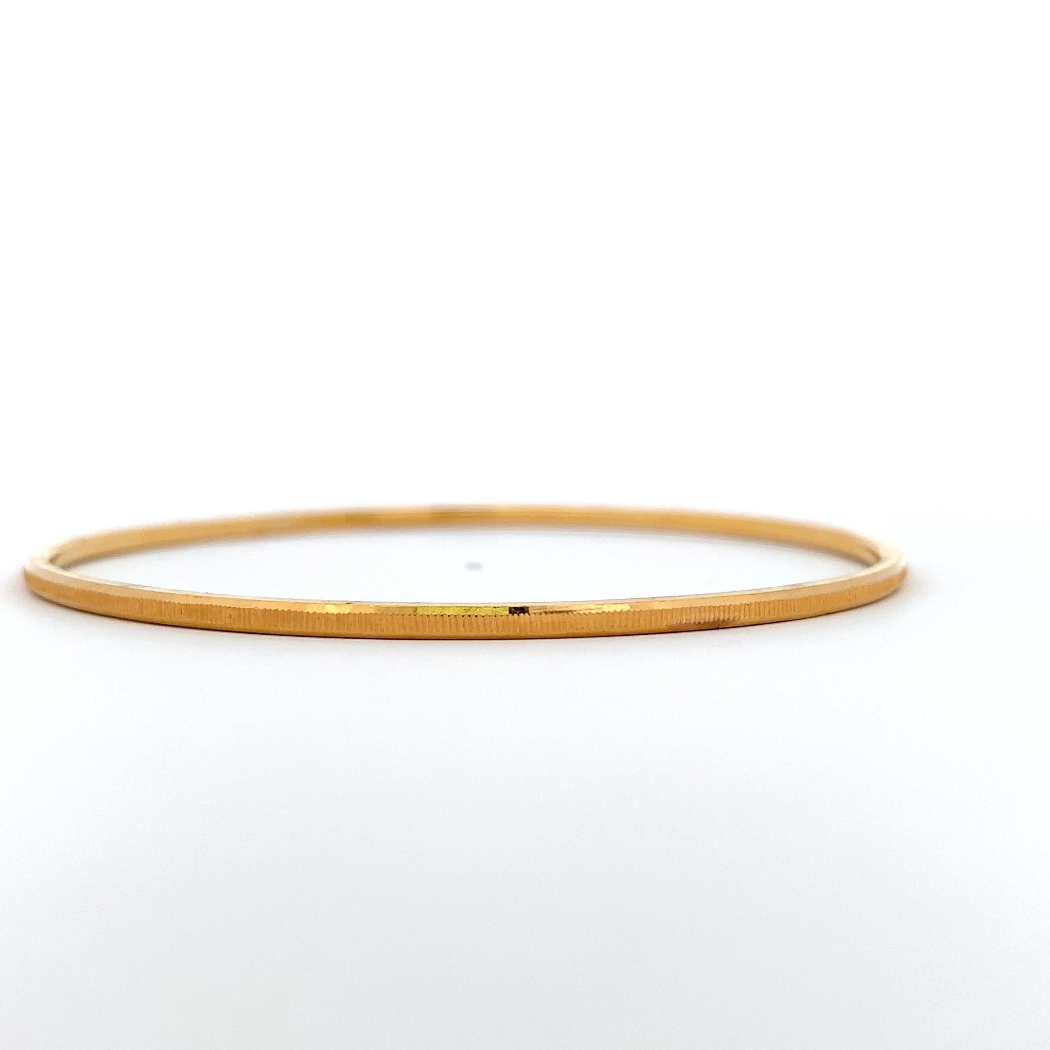 Bracelet en or jaune 21k Unisexe en vente