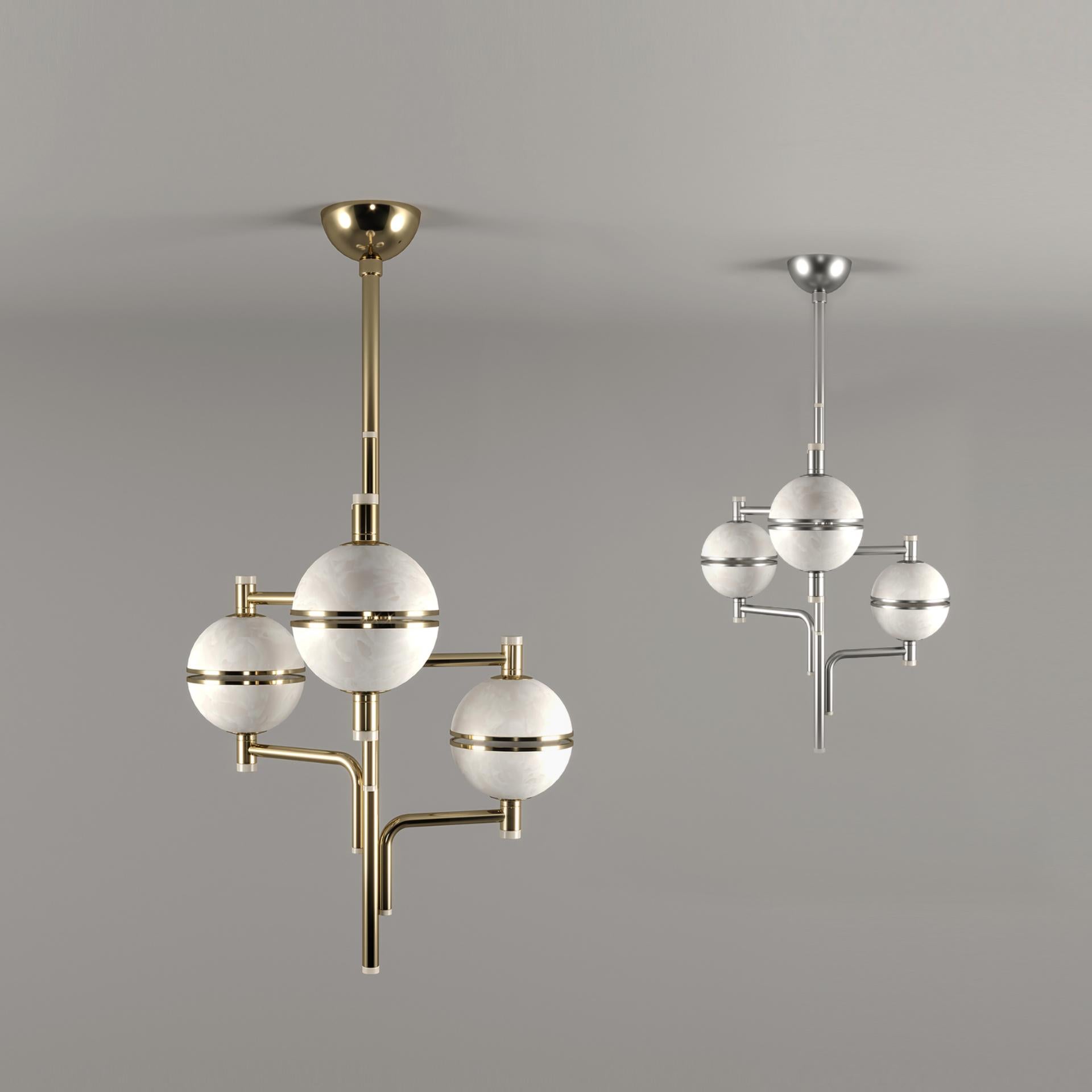 21st Andros II Lampada a sospensione in alabastro Made in Portugal di Creativemary in vendita 2