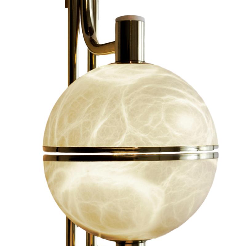 21st Andros II Lampada a sospensione in alabastro Made in Portugal di Creativemary in vendita 3