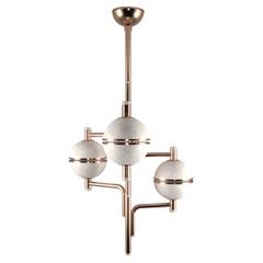 21st Andros II Suspension Lamp Alabaster Made in Portugal by Creativemary