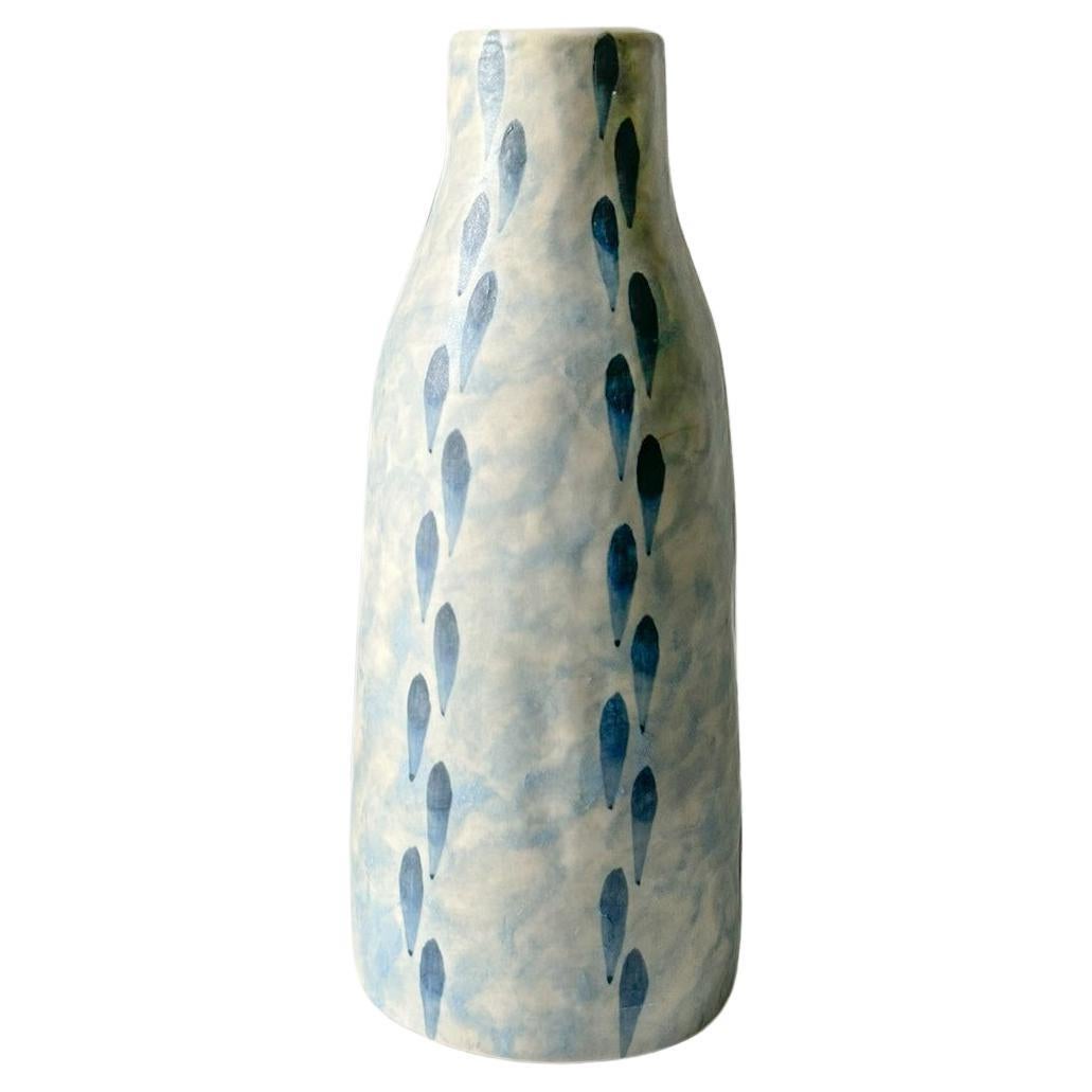 Thai 21st c. Drip Pattern Vase For Sale
