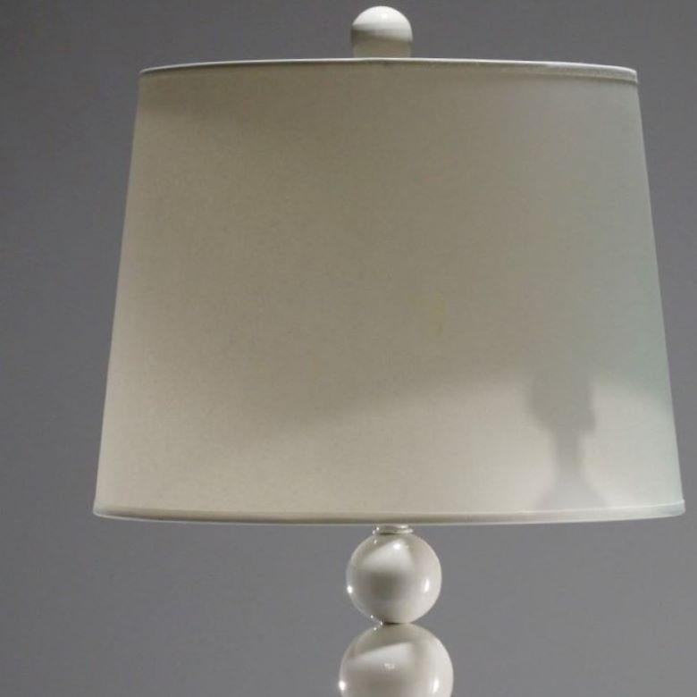21. C., ein Paar Tischlampen 