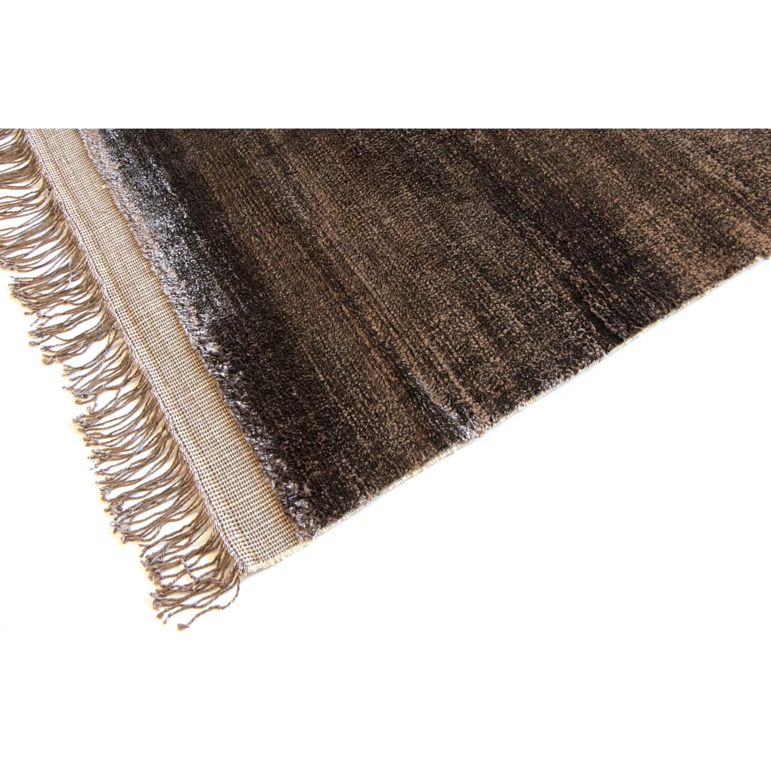 Hand-Woven 21st Cent Fringes Viscose Design Rug by Deanna Comellini In Stock 200x300 cm For Sale