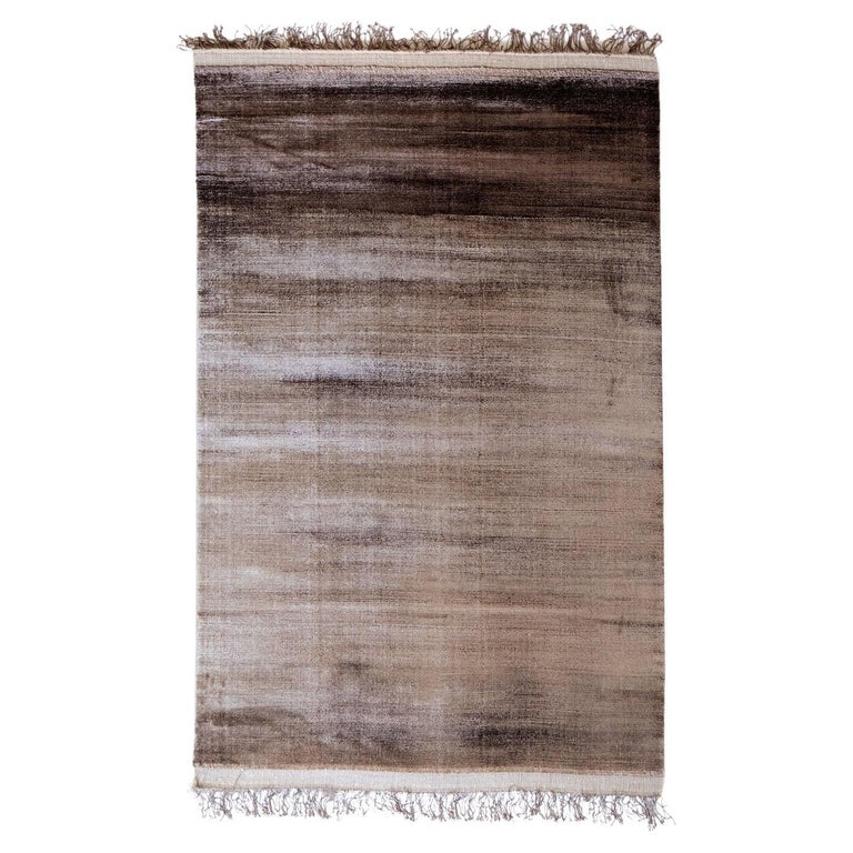 21st Cent Fringes Viscose Design Rug by Deanna Comellini in Stock 200x300 cm For Sale at 1stDibs