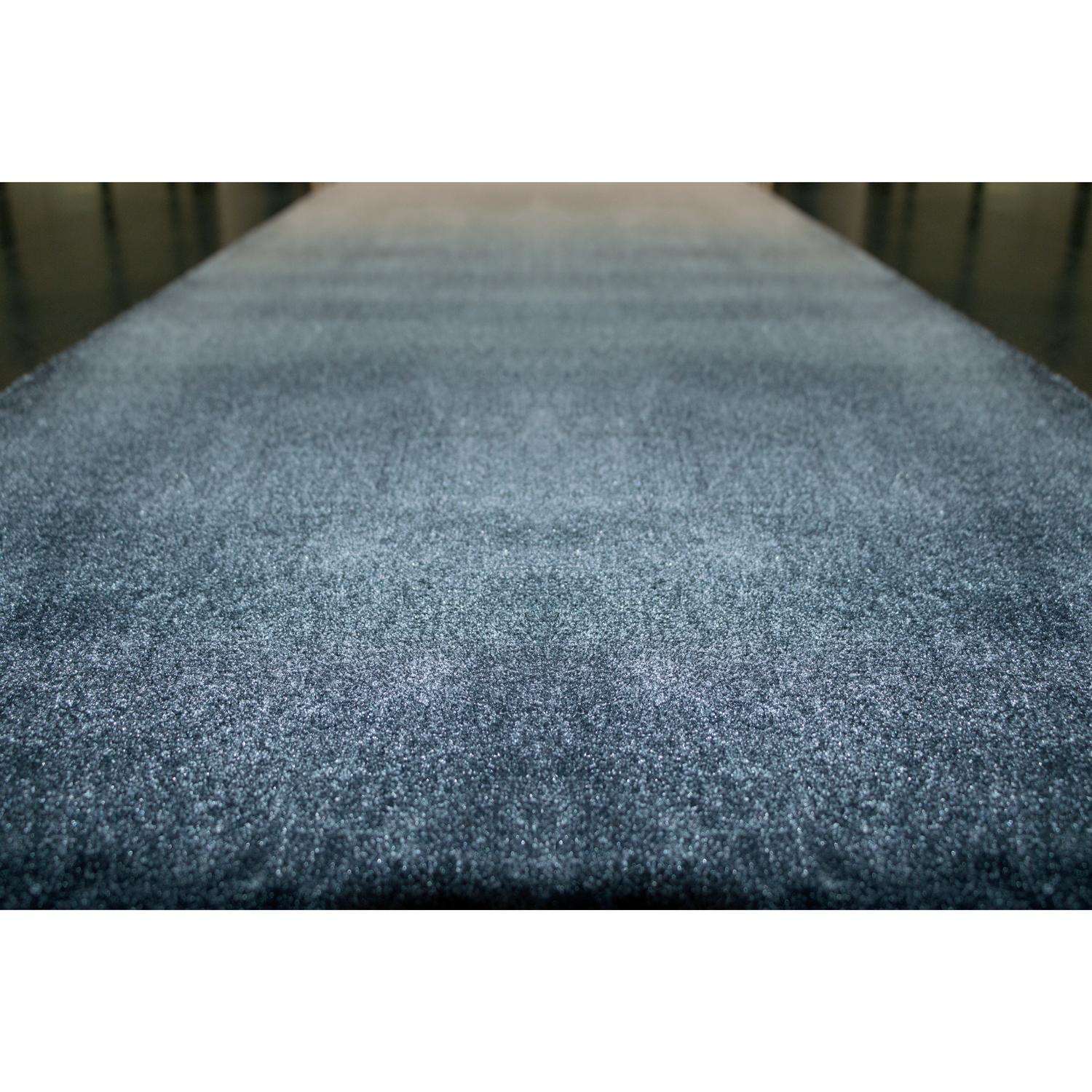 Modern 21st Cent Gradation Beige Dark Blue Rug by Deanna Comellini In Stock 100x240 cm For Sale