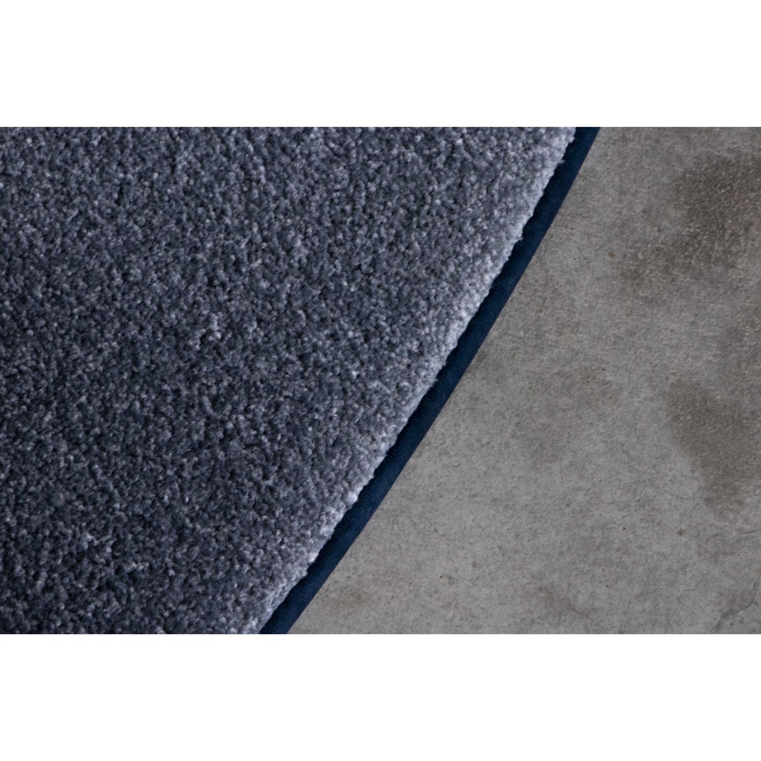 Italian Tappeto Rotondo Sfumato Blu Beige Contract by Deanna Comellini In Stock ø 200 cm For Sale