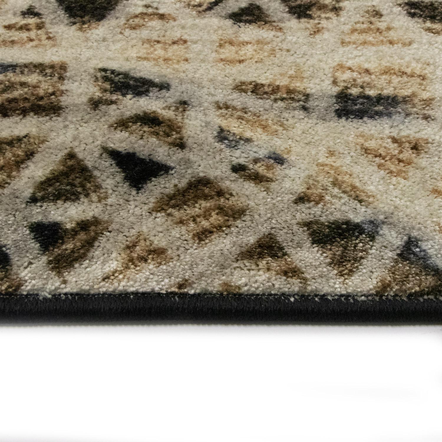 organic shape rug