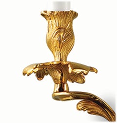 21st-Century, 2-Lights Bronze Applique in Style of Luigi XVI