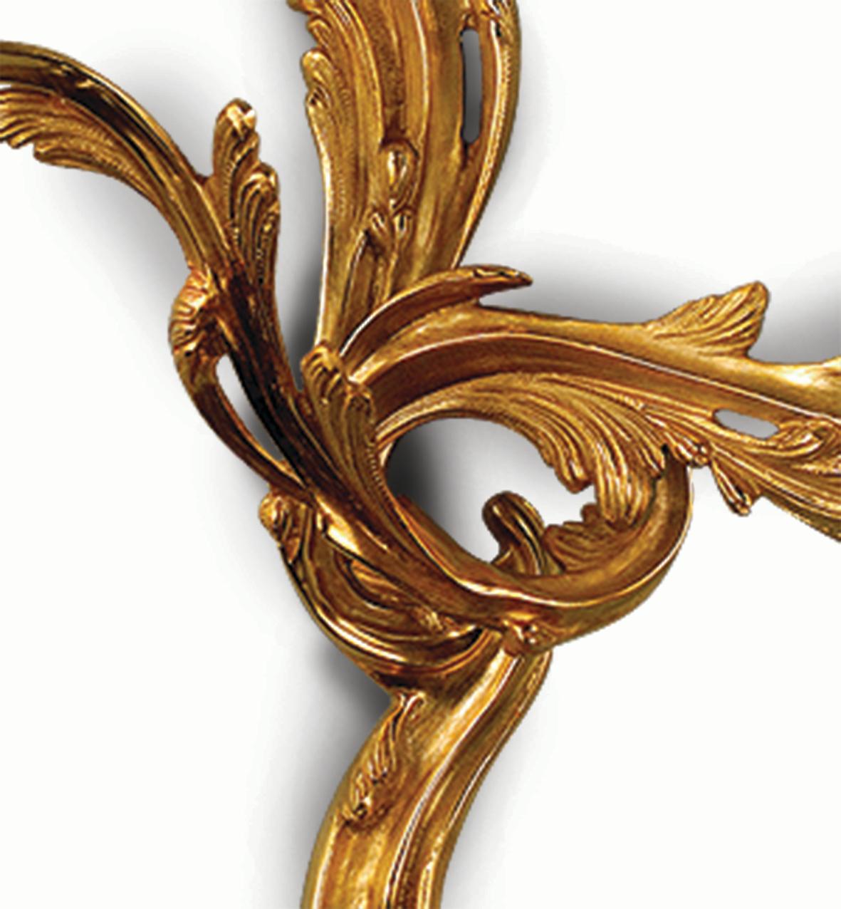 21. Jahrhundert, 2 Lichter Bronze-Applikation im Stil von Luigi XVI (Louis XVI.) im Angebot