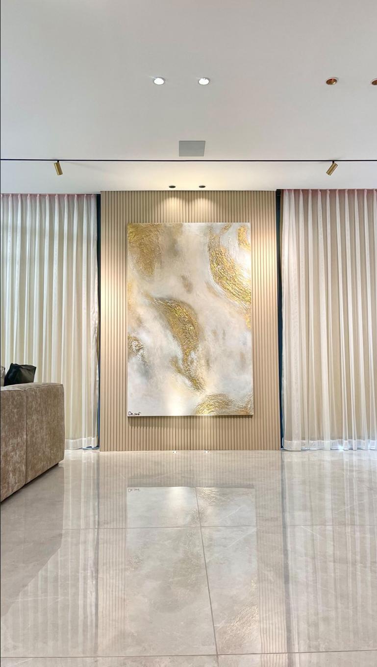21st Century Abstract Painting ”Lusso”  In Excellent Condition For Sale In Los Angeles, CA