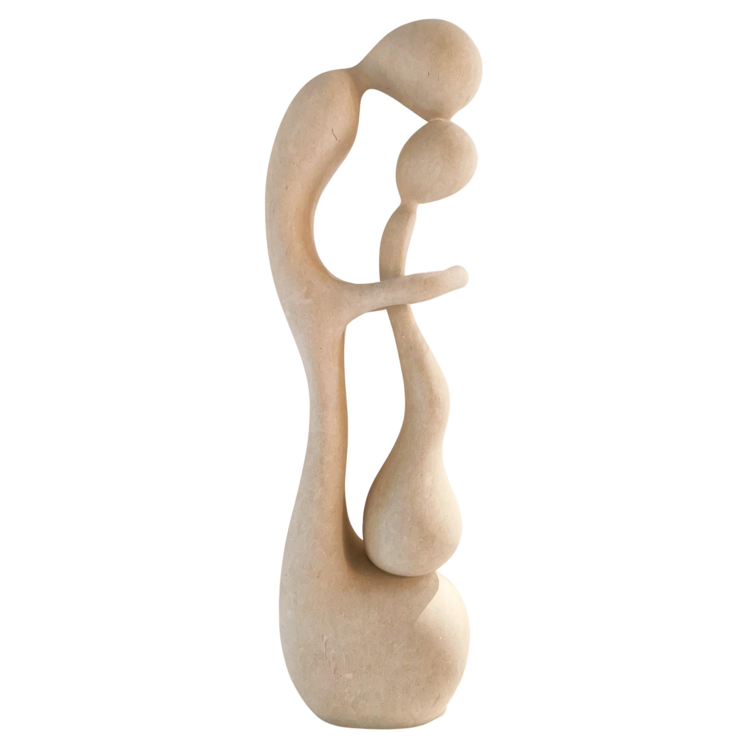 21st Century Abstract Sculpture AMPLEXUS 80 cm height by Renzo Buttazzo For Sale